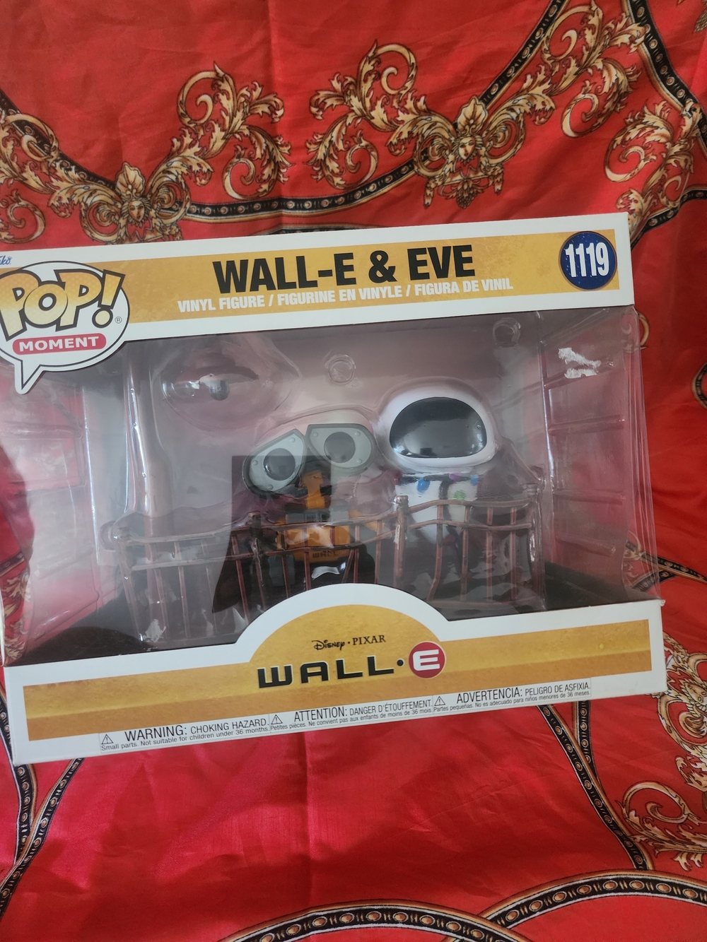 Funko POP! Moment WALL•E & EVE Vinyl Duo - White, Brown, Gold
